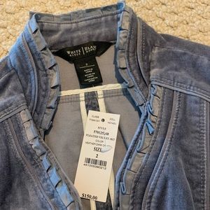 White House Black Market cropped blazer